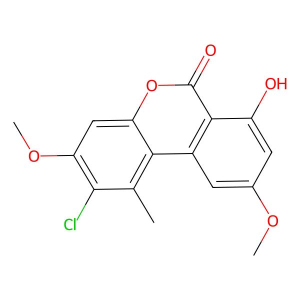 2D Structure of Graphislactone G