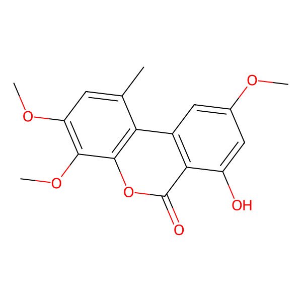 2D Structure of Graphislactone H