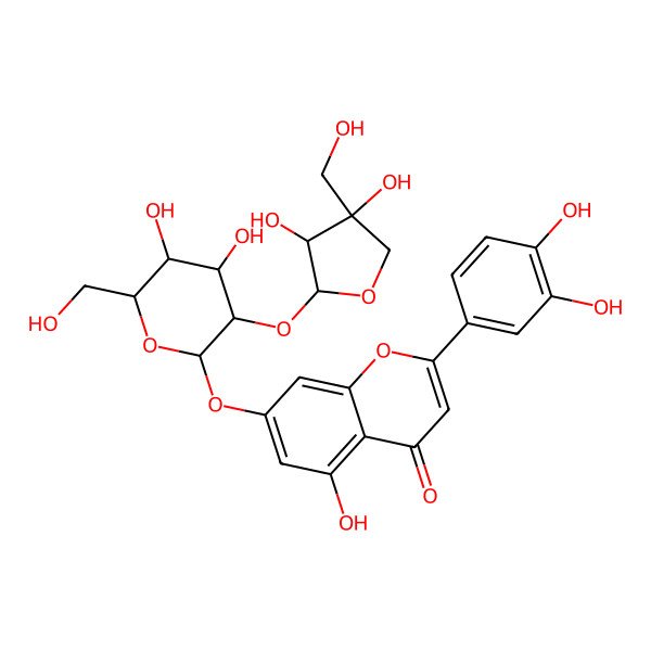 2D Structure of Graveobioside A