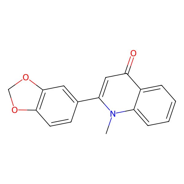 2D Structure of Graveoline