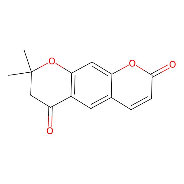 2D Structure of Graveolone