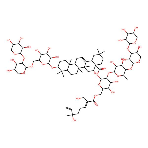 2D Structure of Greditsioside Q 2D Structure of Greditsioside Q