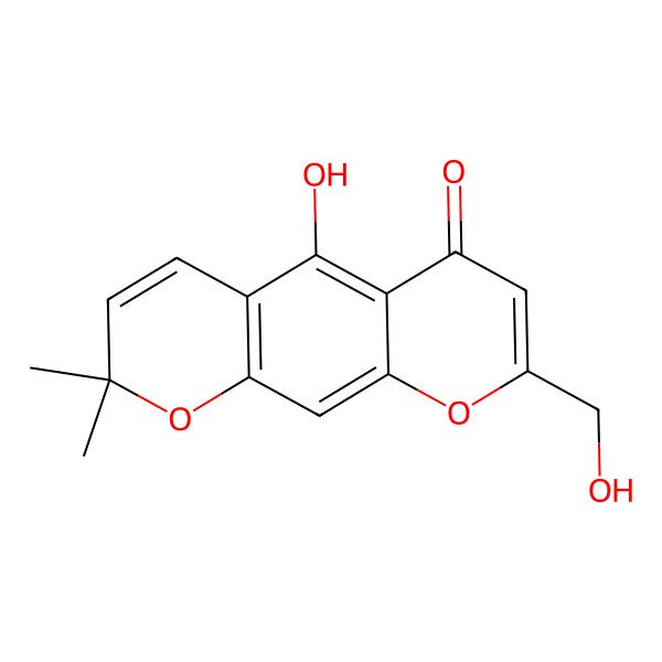 2D Structure of Greveichromenol 2D Structure of Greveichromenol