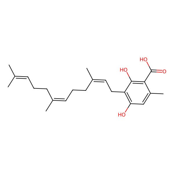 2D Structure of Grifolic acid