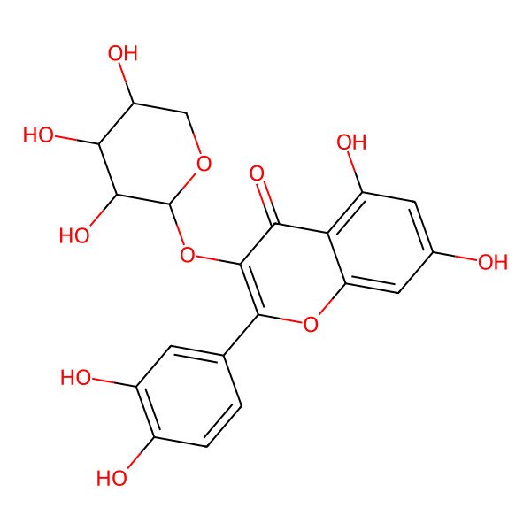 2D Structure of Guaijaverin