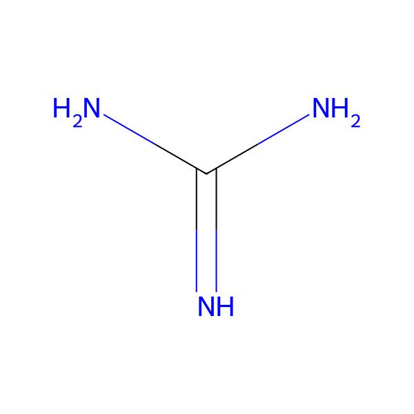 2D Structure of Guanidine 2D Structure of Guanidine