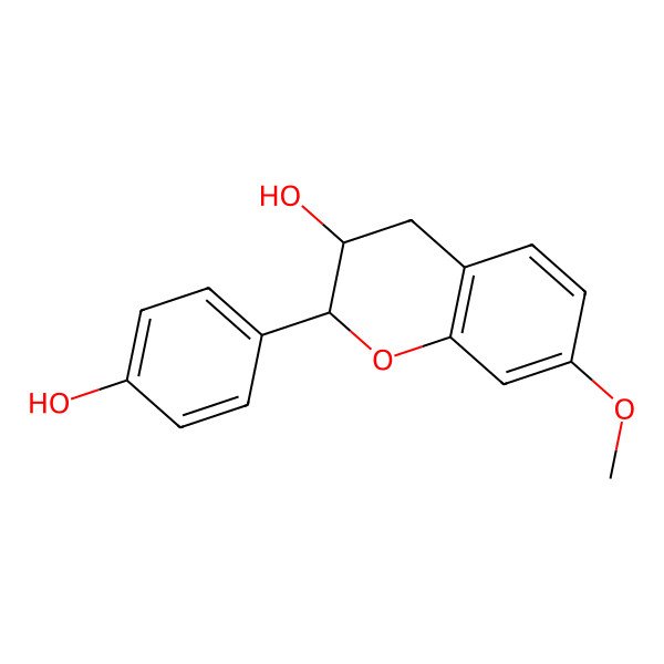2D Structure of Guibourtinidol-7-methyl ether 2D Structure of Guibourtinidol-7-methyl ether