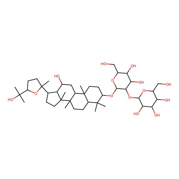 2D Structure of Gynoside B 2D Structure of Gynoside B