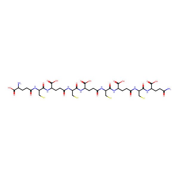 2D Structure of H-gGlu-Cys-gGlu-Cys-gGlu-Cys-gGlu-Cys-Gln-OH