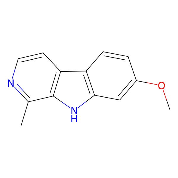 2D Structure of Harmine