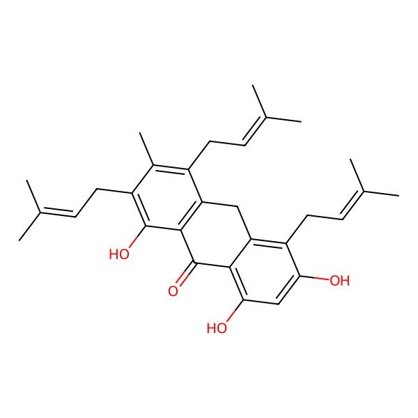 2D Structure of Harunganol B