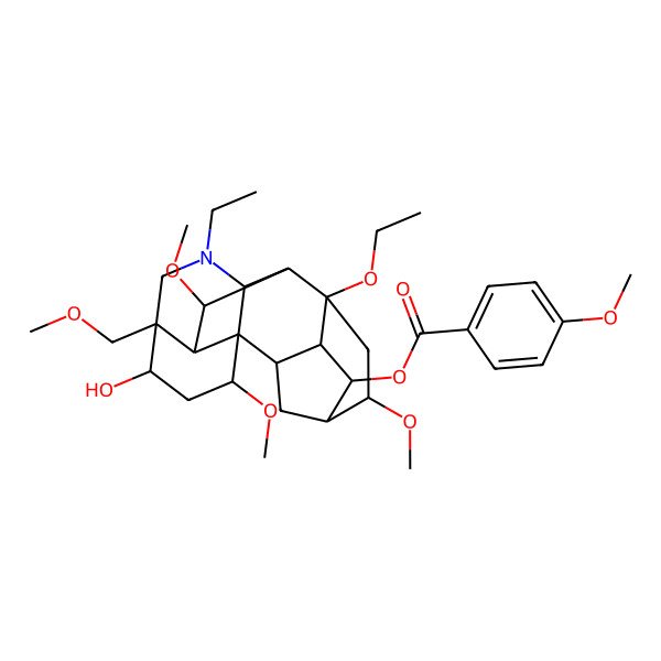 2D Structure of Hemsleyaconitine E 2D Structure of Hemsleyaconitine E