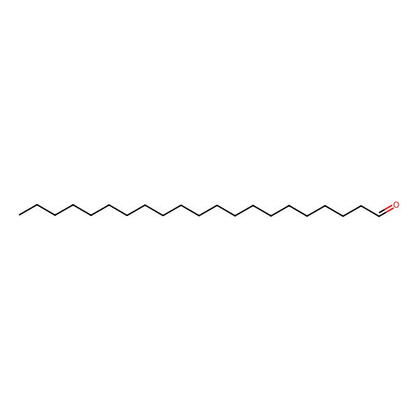 2D Structure of Heneicosanal