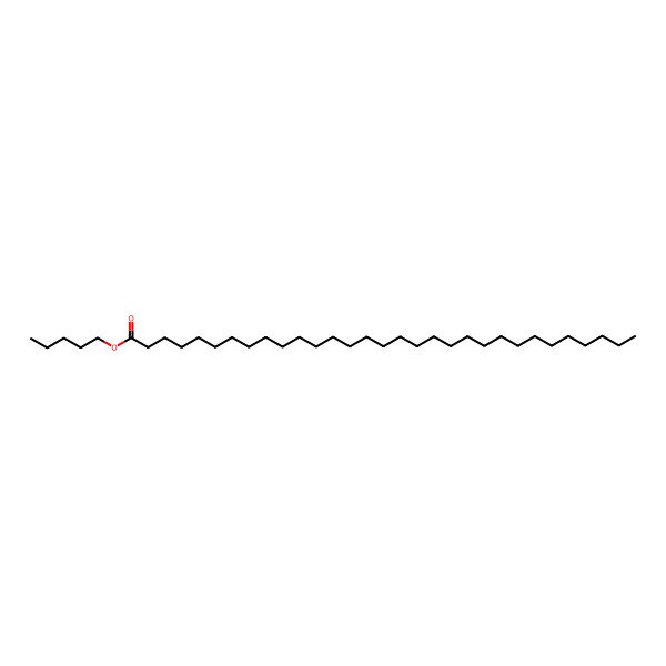 2D Structure of Hentriacontanoic acid pentyl ester