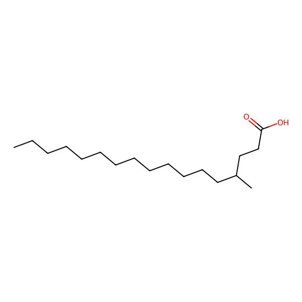 2D Structure of Heptadecanoic acid, 4-methyl-