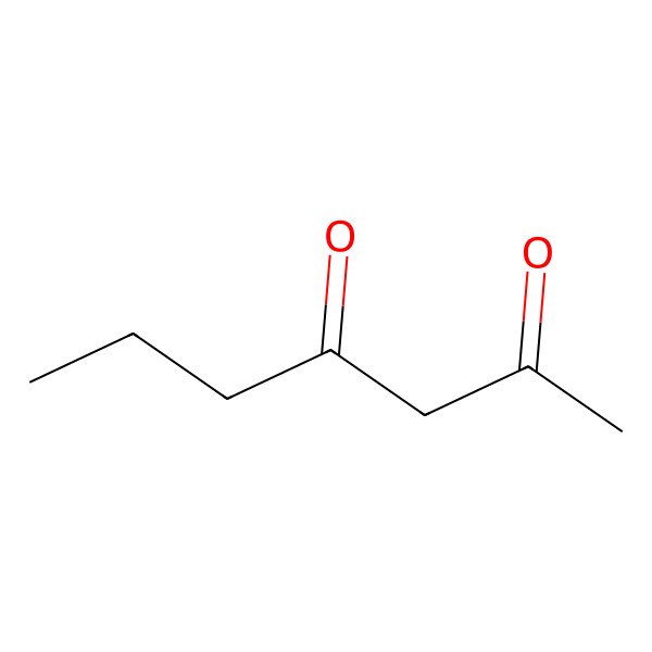 2D Structure of 2,4-Heptanedione