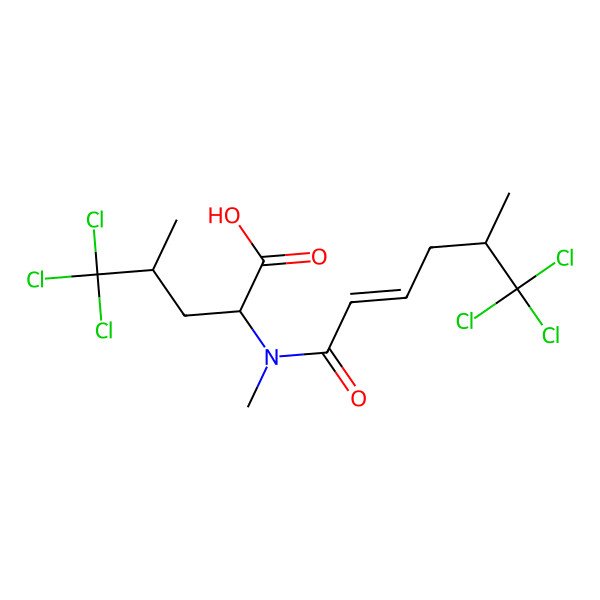 2D Structure of Herbacic acid