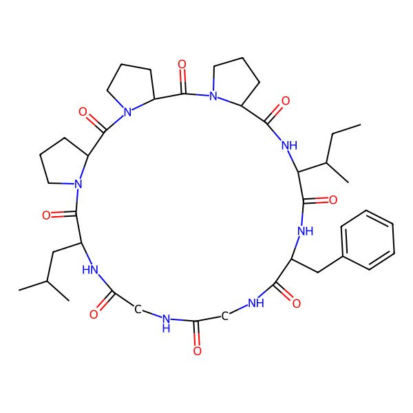 2D Structure of Heterophyllin B
