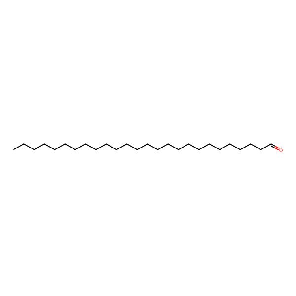 2D Structure of Hexacosanal