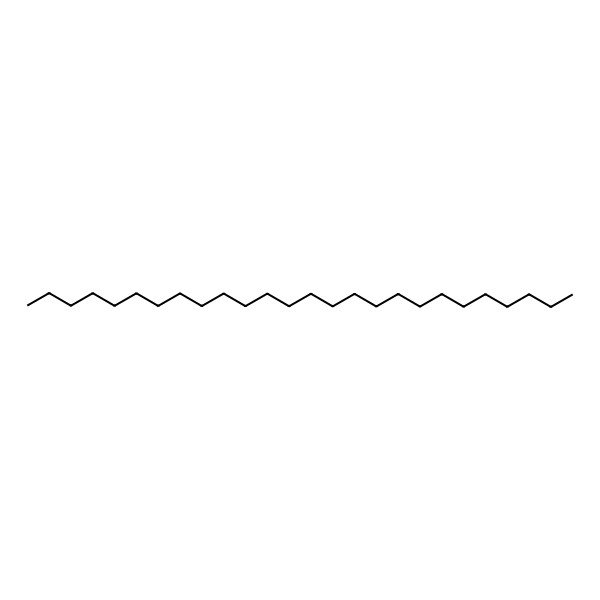 2D Structure of Hexacosane