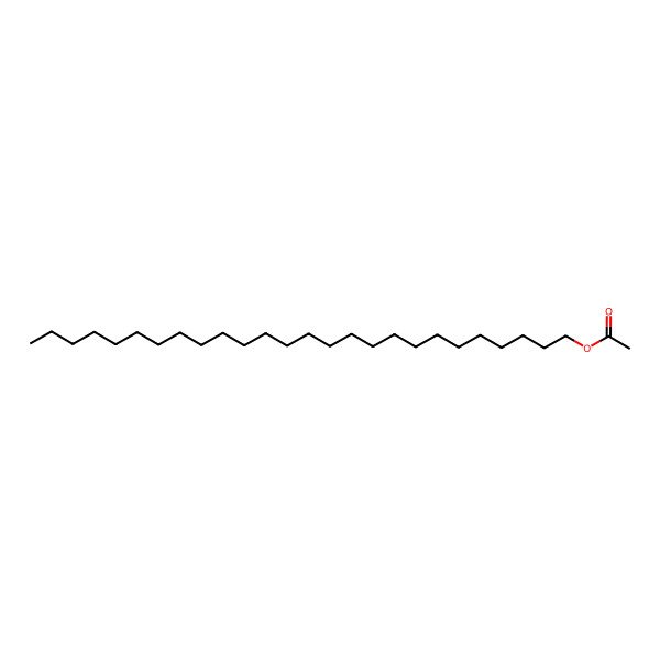 2D Structure of 1-Hexacosanol, acetate