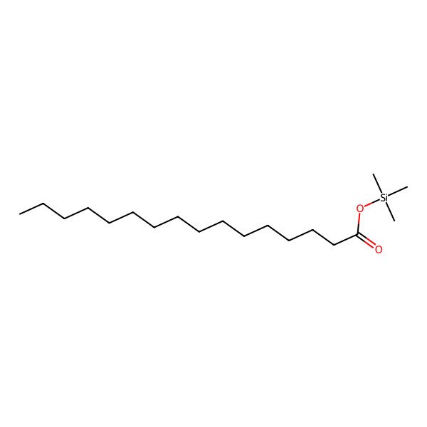 2D Structure of Hexadecanoic acid, trimethylsilyl ester 2D Structure of Hexadecanoic acid, trimethylsilyl ester
