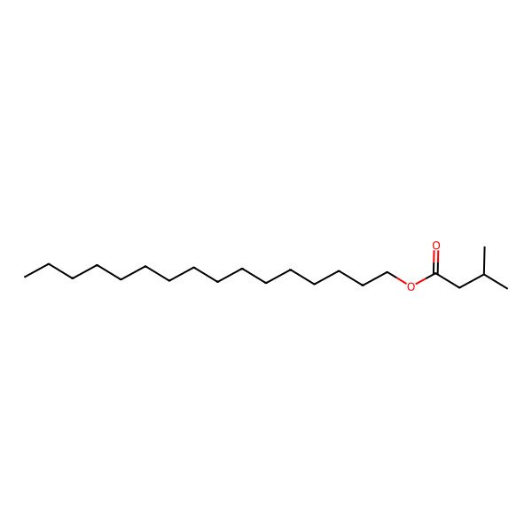 2D Structure of Hexadecyl 3-methylbutanoate