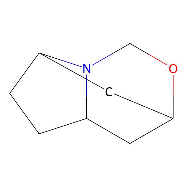 2D Structure of Hexahydro-1H-3,7-methanopyrrolo[1,2-c][1,3]oxazine