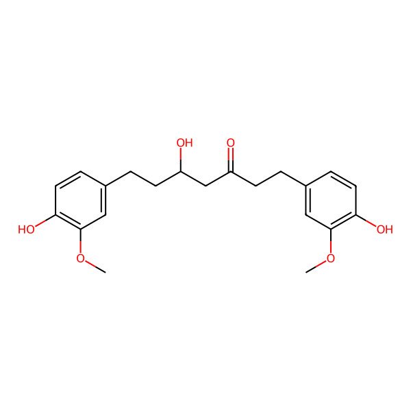 2D Structure of Hexahydrocurcumin