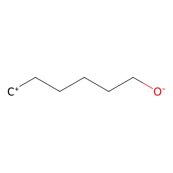 2D Structure of Hexan-1-olate