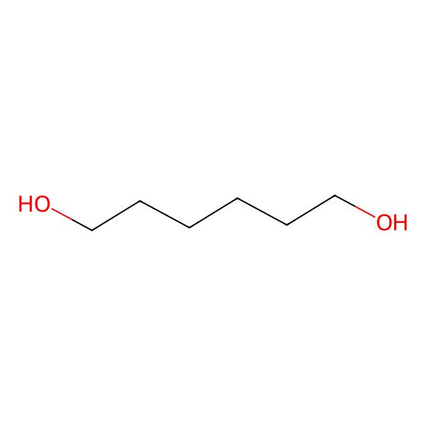 2D Structure of Hexane-1,6-diol