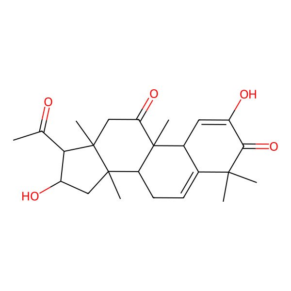 2D Structure of Hexanorcucurbitacin I
