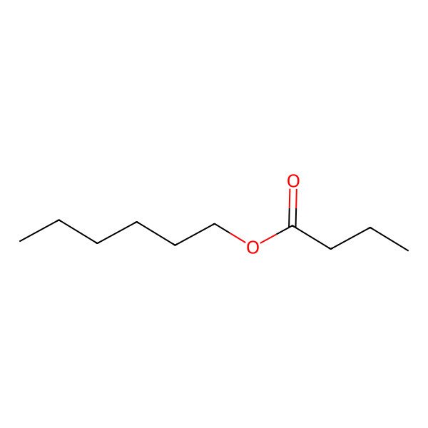 2D Structure of Hexyl butyrate