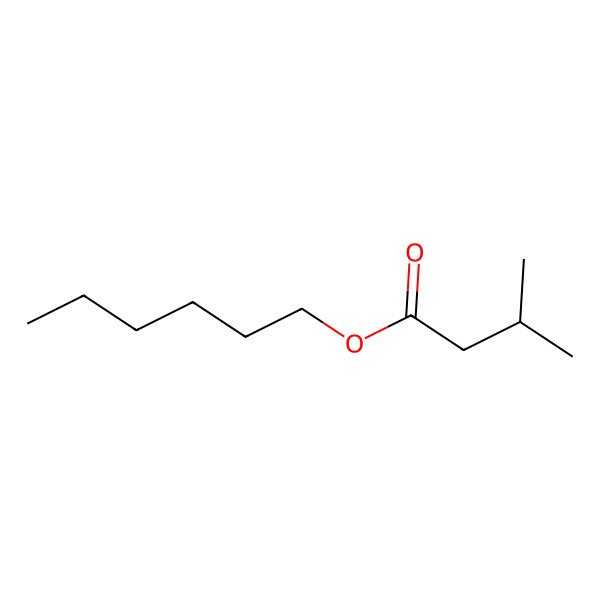 2D Structure of Hexyl isovalerate 2D Structure of Hexyl isovalerate