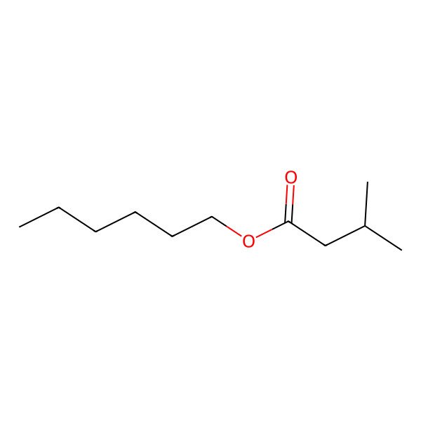 2D Structure of Hexyl isovalerate