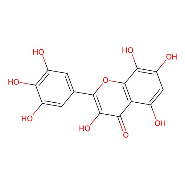 2D Structure of Hibiscetin