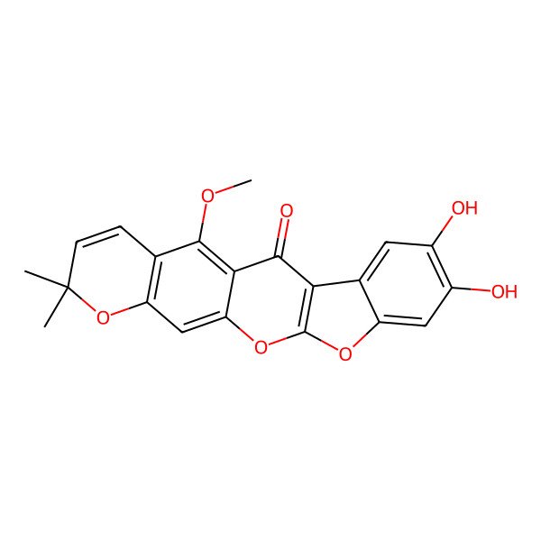 2D Structure of Hirtellanine A