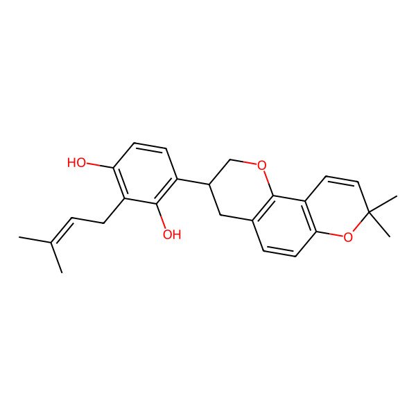 2D Structure of Hispaglabridin A