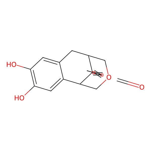 2D Structure of 10-Hydroxy-11-methoxydracaenone