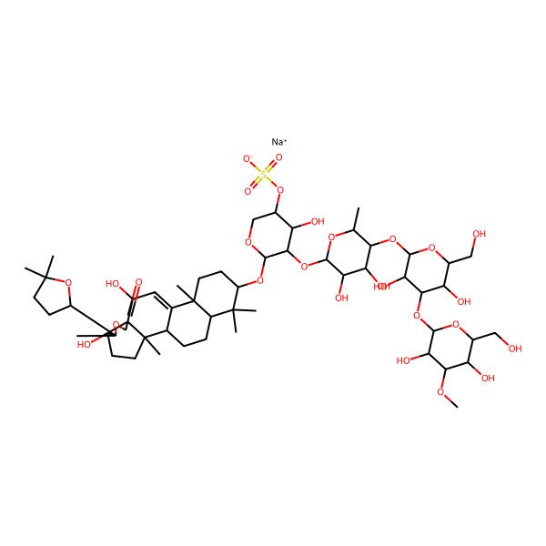 2D Structure of Holothurin A