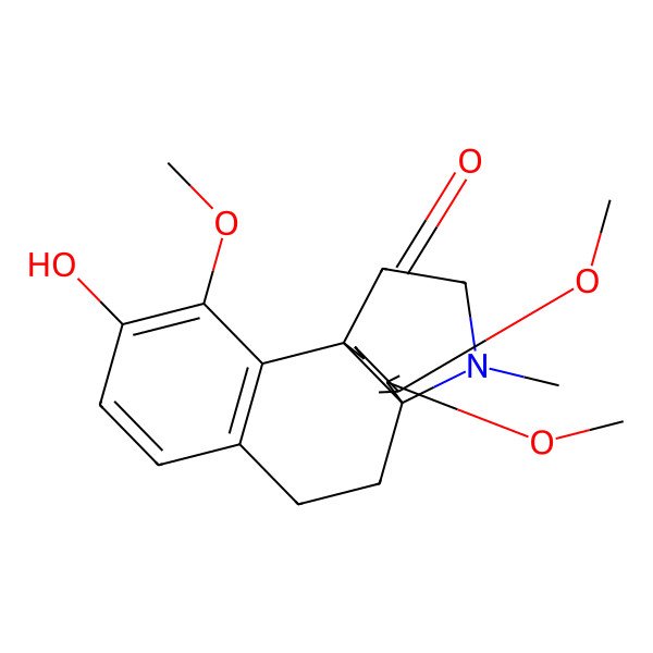 2D Structure of Homostephanoline