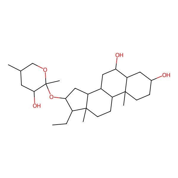 2D Structure of Hongguanggenin