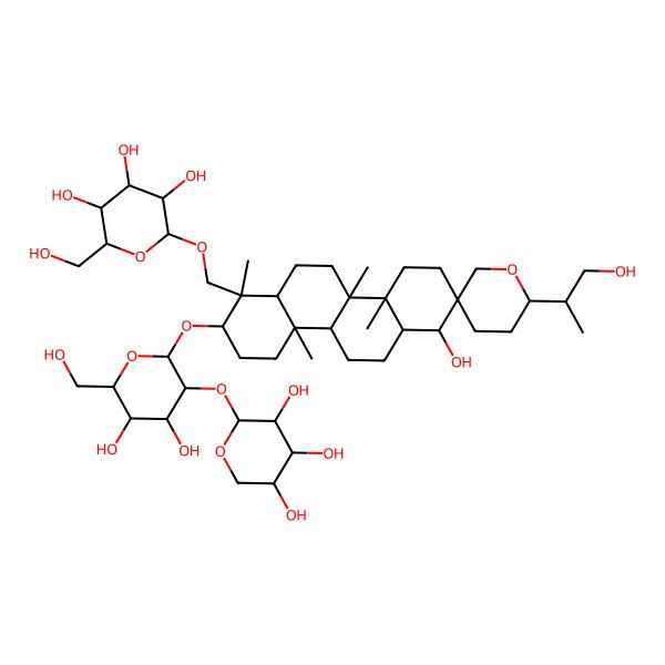 2D Structure of Hosenkoside L