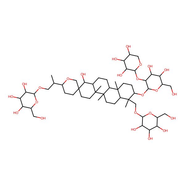 2D Structure of Hosenkoside M