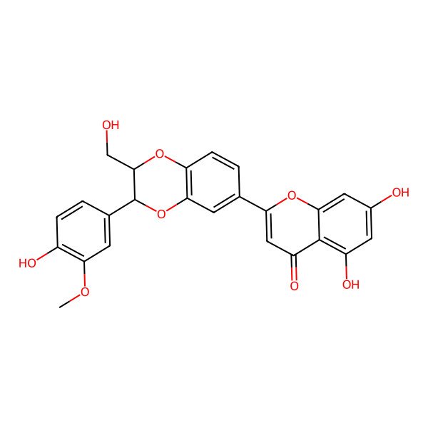 2D Structure of Hydnocarpin D
