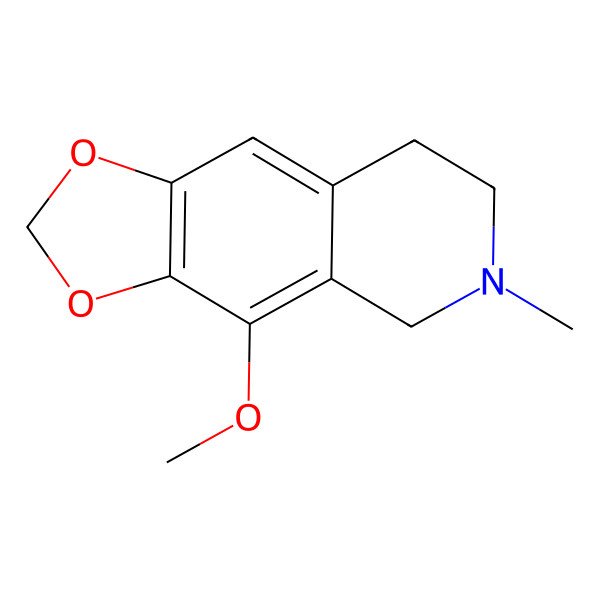 2D Structure of Hydrocotarnine