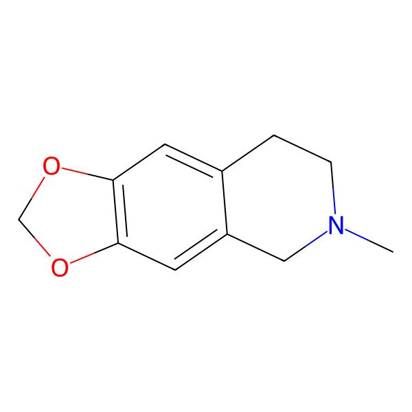 2D Structure of Hydrohydrastinine