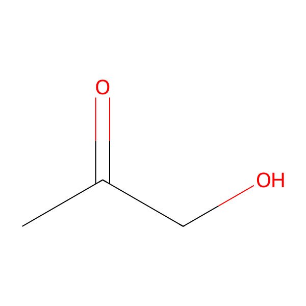 2D Structure of Hydroxyacetone