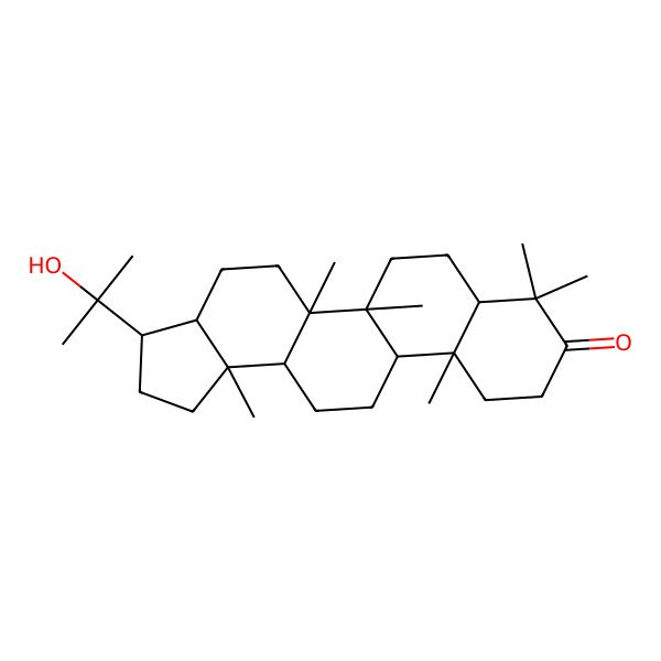 2D Structure of Hydroxyhopanone