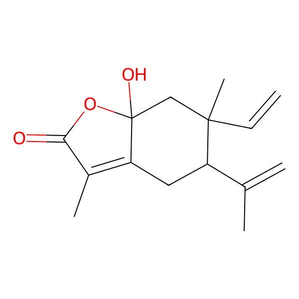 2D Structure of Hydroxyisogermafurenolide